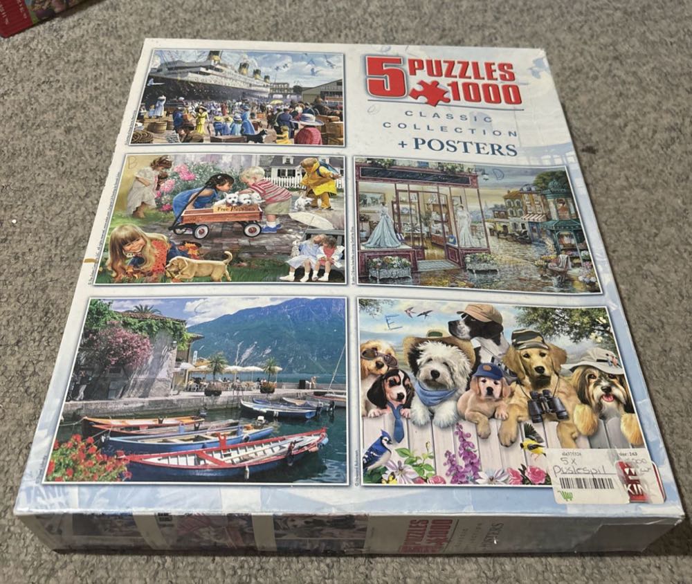 Grizzly Coloring Puzzle 2 Sided
