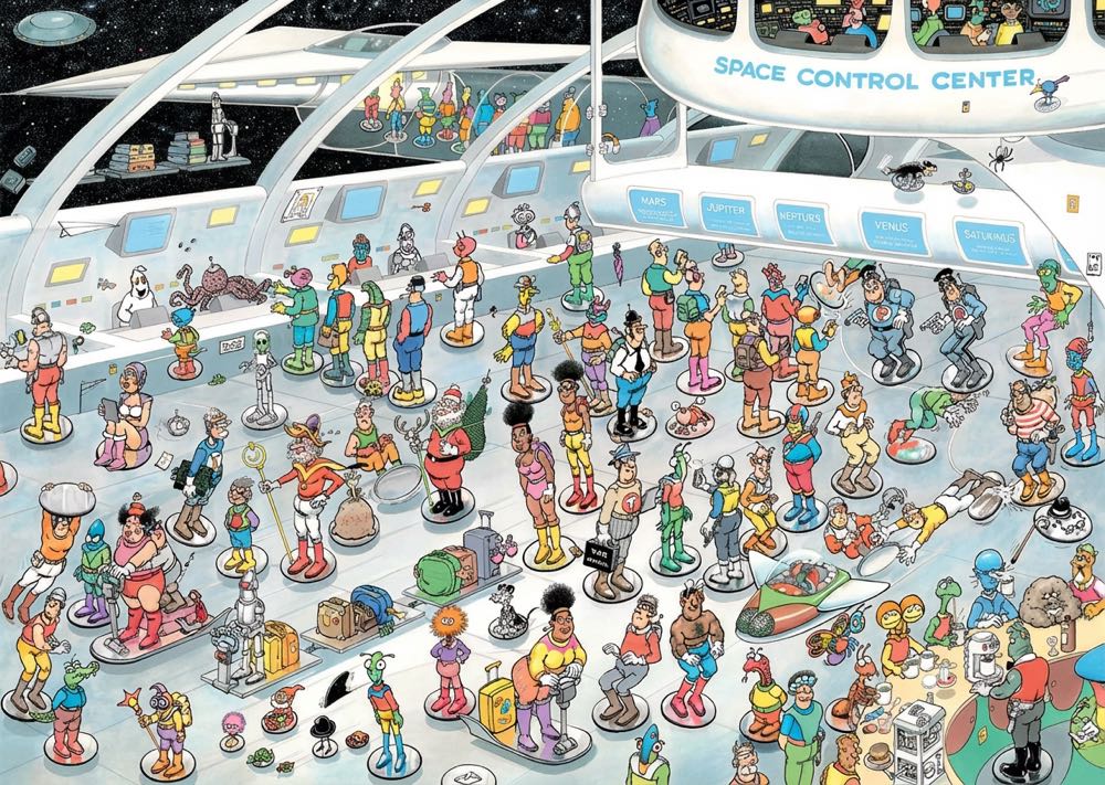 1110100540b Net Als In De Film - Geef Ons De Ruimte / Net Als In De Film puzzle collectible [Barcode 8721017603443] - Main Image 2