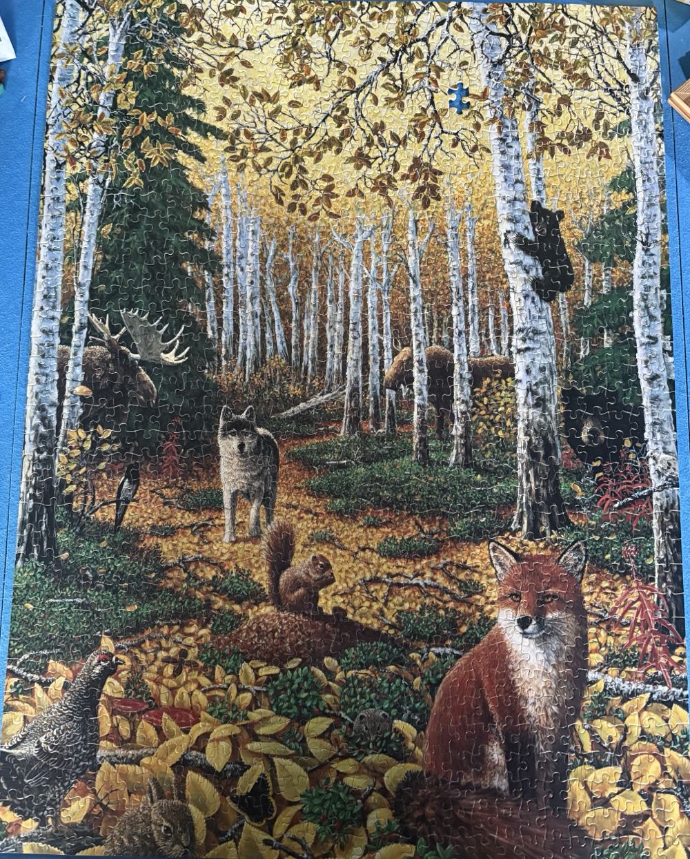 Alaska Autumn - Great American Puzzle Factory puzzle collectible [Barcode 010563008283] - Main Image 2