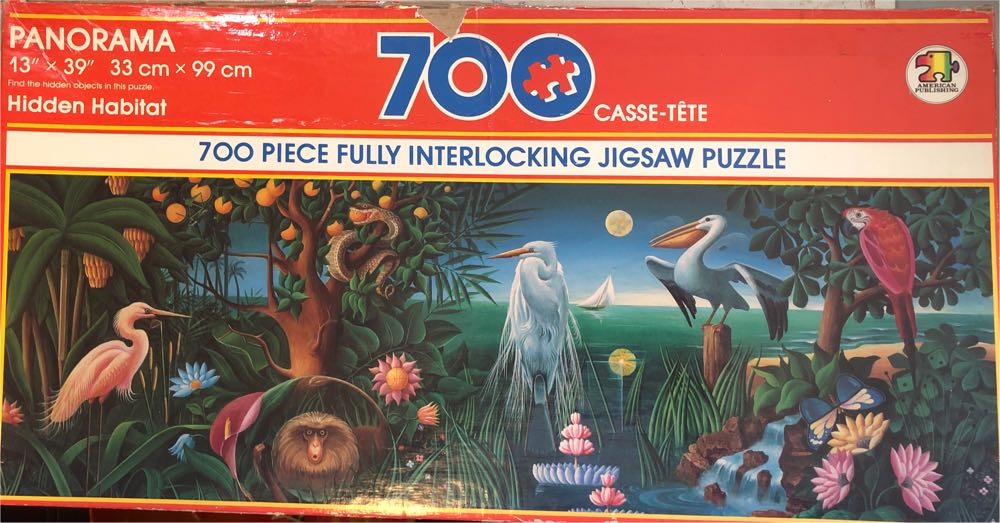 Abraham Hunter 500 Piece Puzzle Made By Buffalo Entitled Night Run