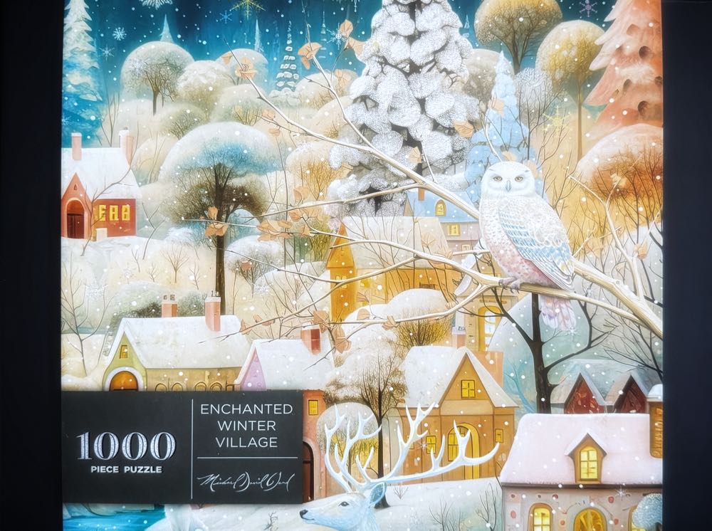 Enchanted Winter Village - Springbok puzzle collectible [Barcode 091683113316] - Main Image 2