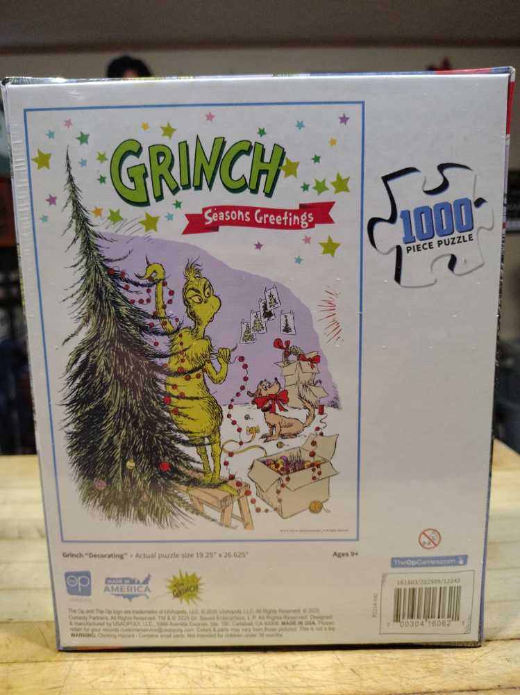Grinch Seasons Greetings - The Op Puzzles puzzle collectible - Main Image 2