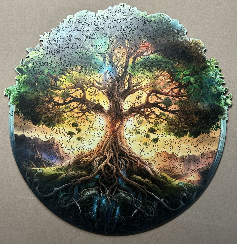 Green Tree Of Life - Brother Sister Design Studio puzzle collectible - Main Image 2