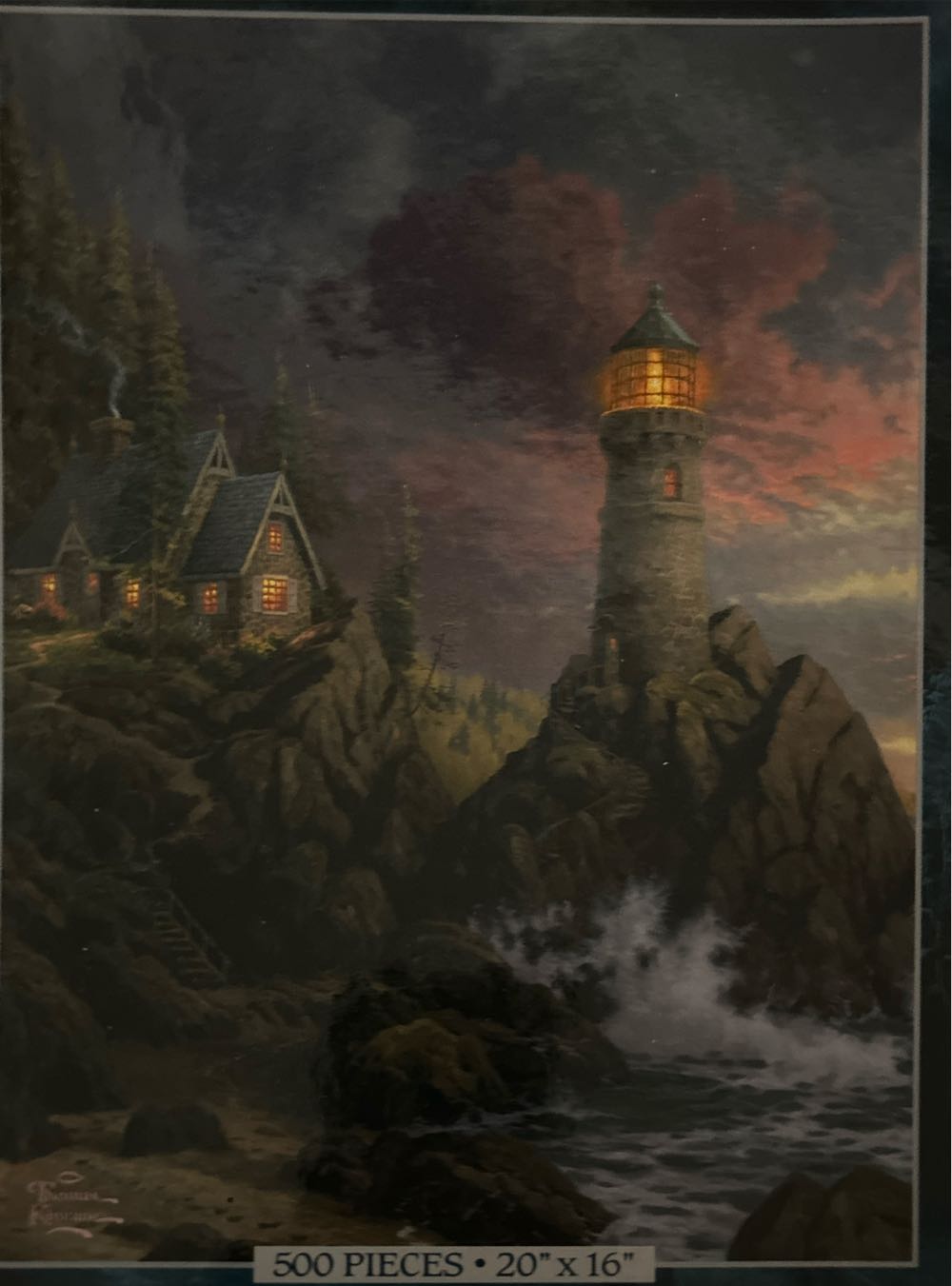 Studio Puzzle Pc Sagi No Mai By Japanese Artist Haruyo Morita 20” X 27”