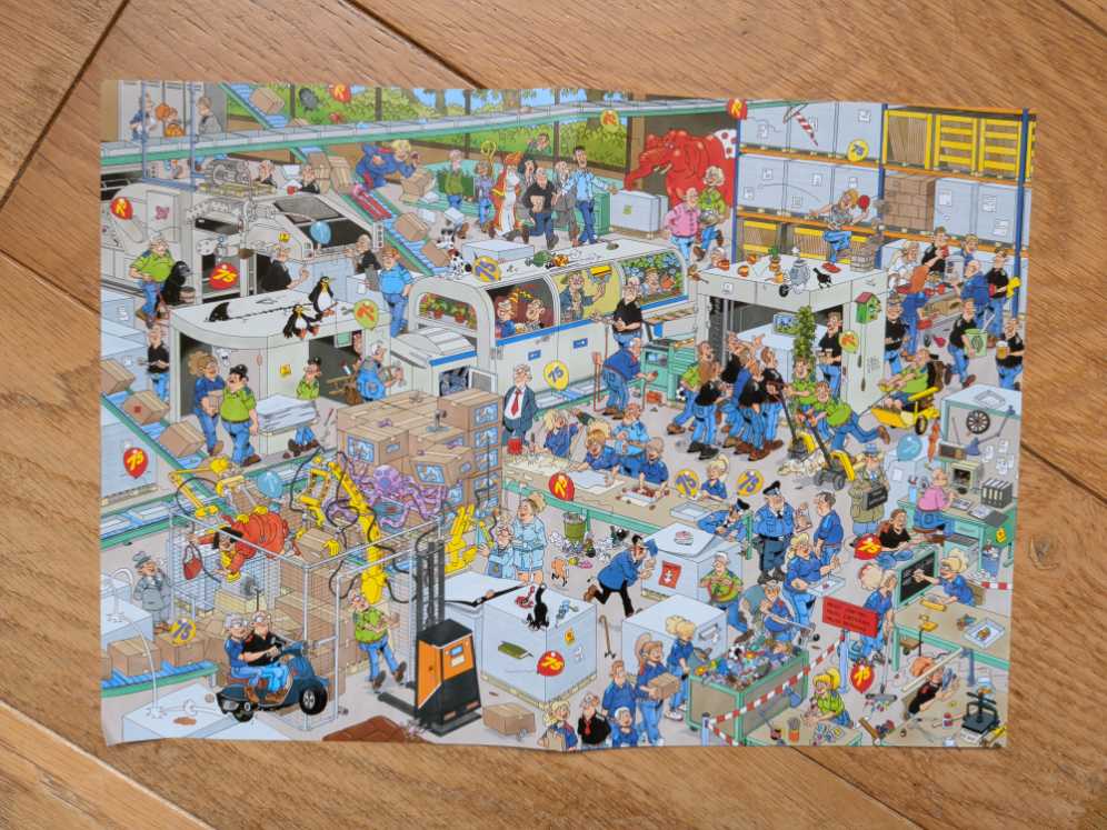 De Nederlandse spellenfabriek 1110100539 - Jumbo puzzle collectible [Barcode 8721017603436] - Main Image 3