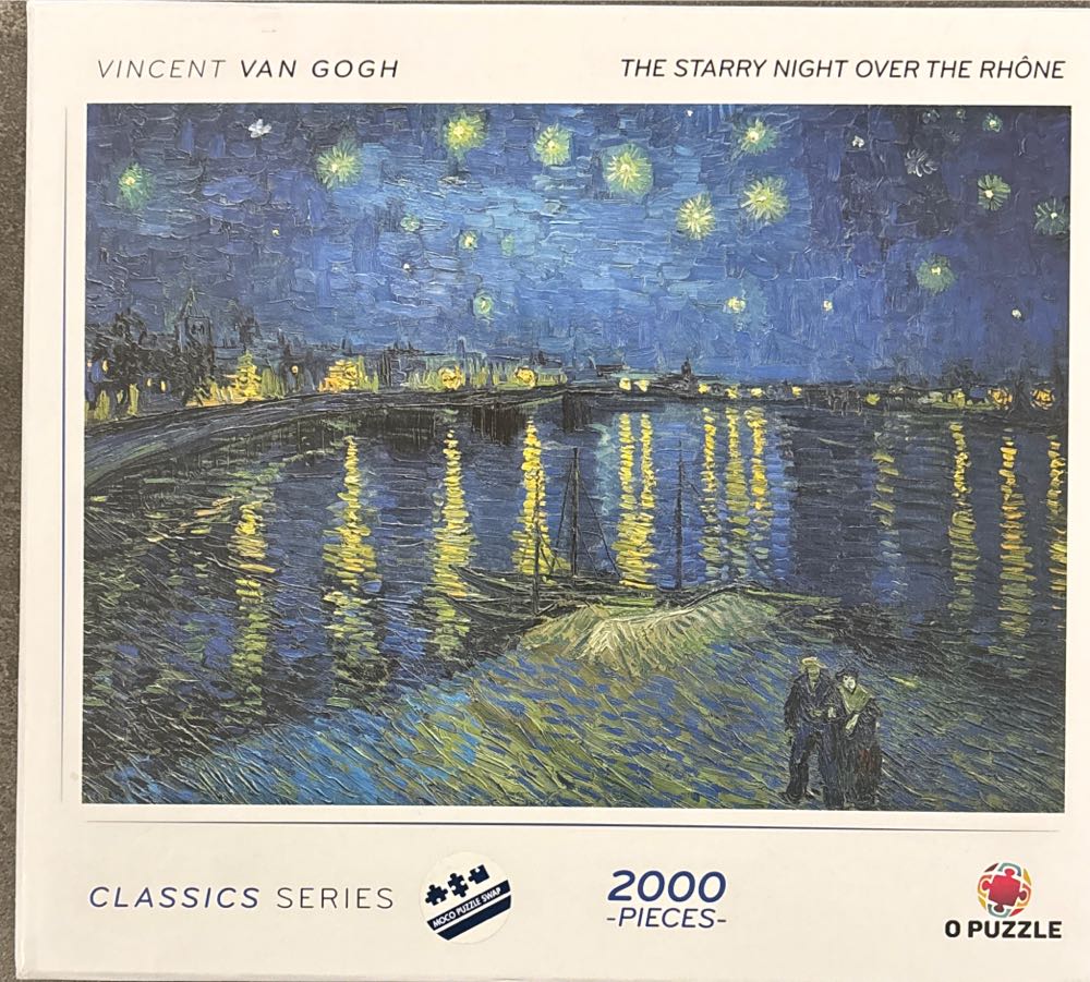 The Starry Night Over The Rhone - O Puzzle puzzle collectible [Barcode 7898971817054] - Main Image 2