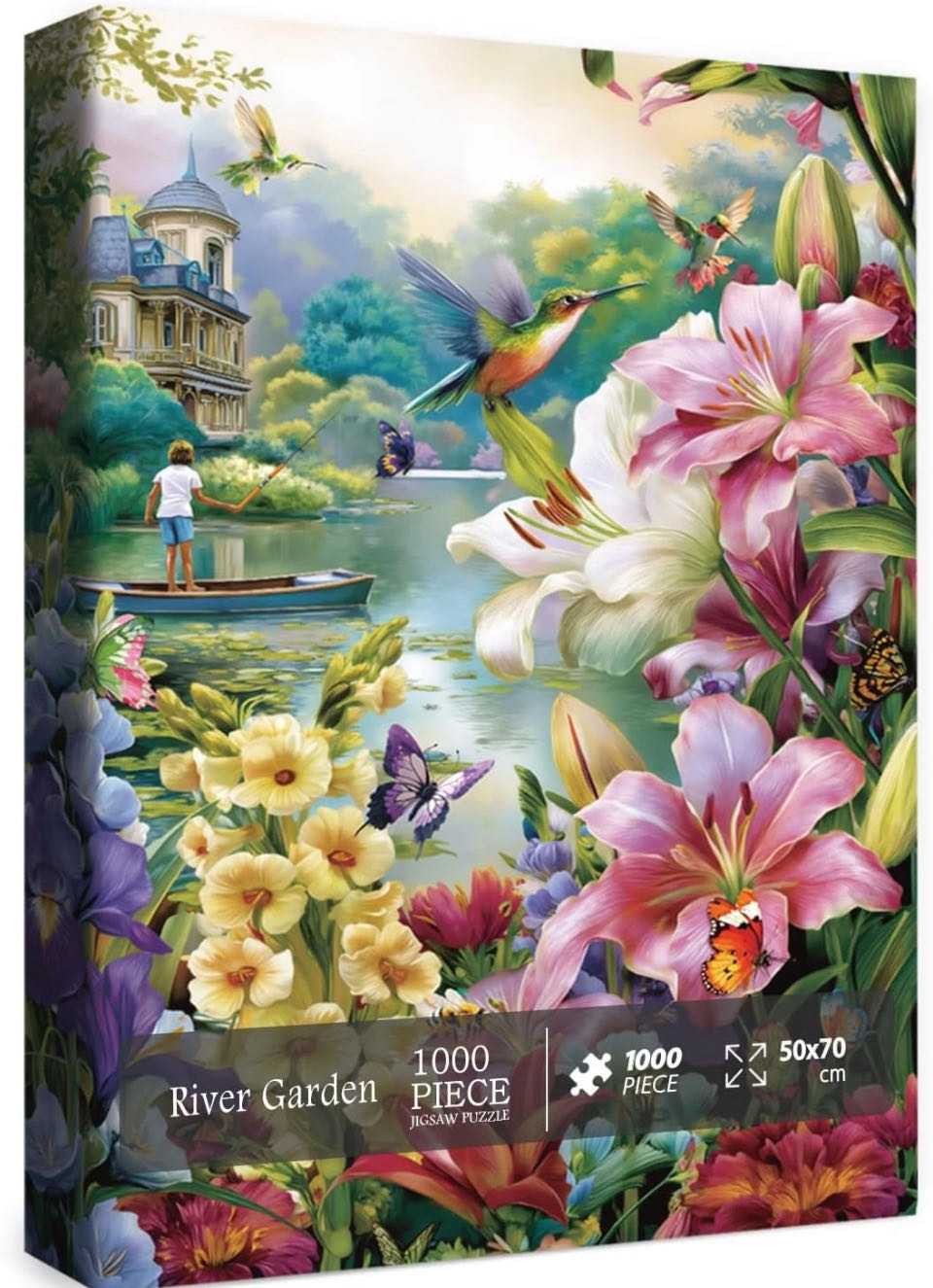 Ceaco Chris Bigelow Lighthouse Point 750 Piece Jigsaw Puzzle