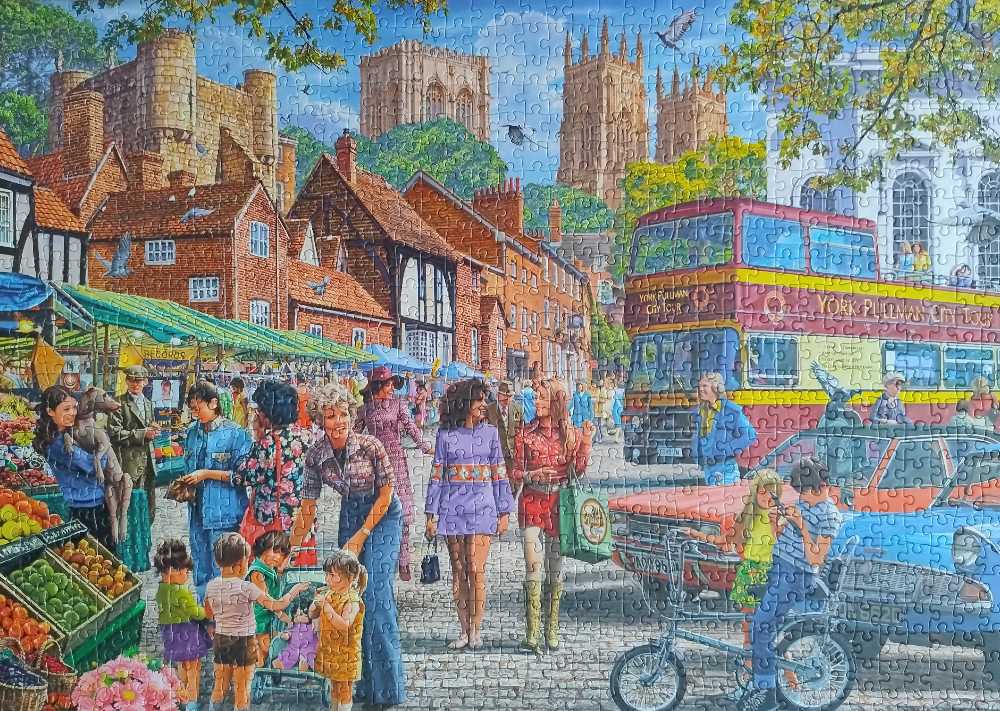 York Market - Gibsons puzzle collectible - Main Image 2