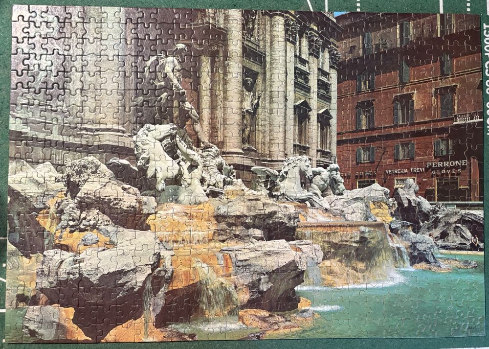 Trevi Fountains - Rome - MB Puzzle puzzle collectible - Main Image 2