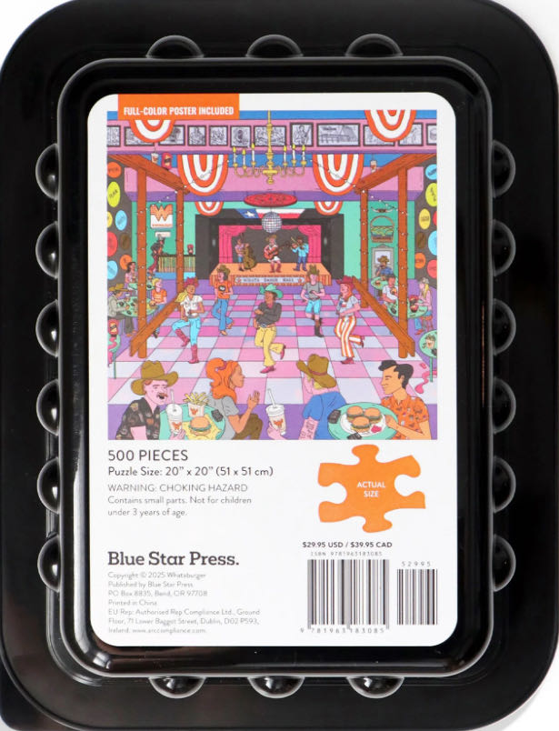 Whataburger Spicy Ketchup Puzzle - Blue Star Press puzzle collectible [Barcode 9781963183085] - Main Image 2