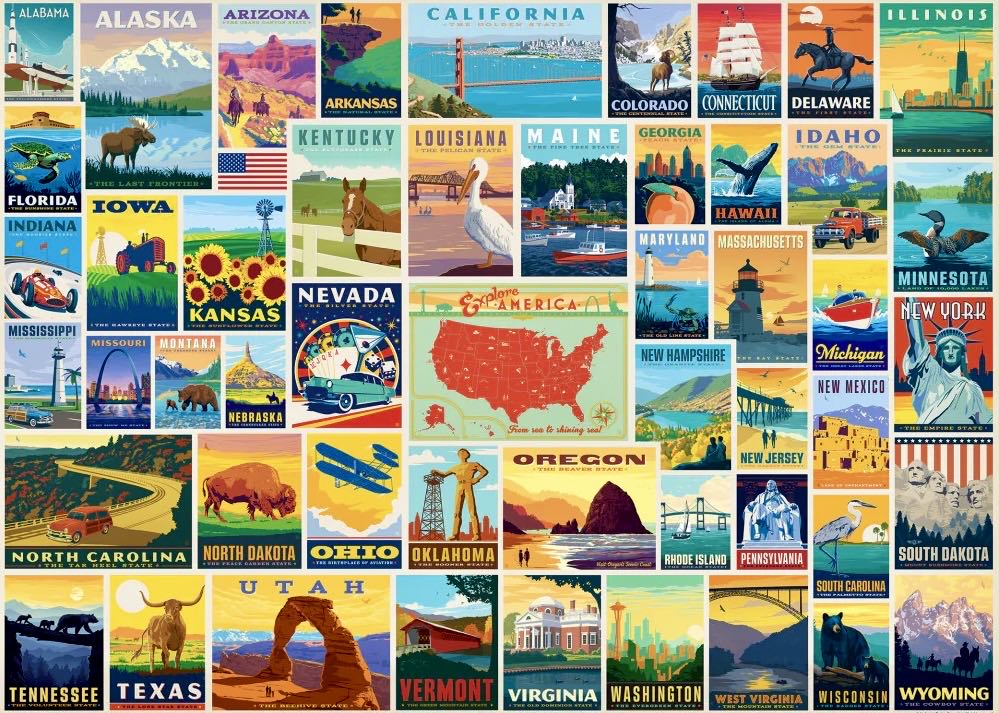 State Pride - MasterPieces puzzle collectible [Barcode 705988724138] - Main Image 2