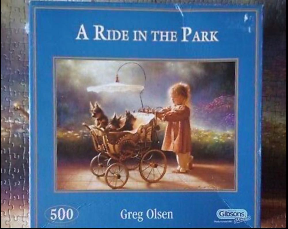 A Ride In The Park - Gibsons puzzle collectible [Barcode 5012269008814] - Main Image 4