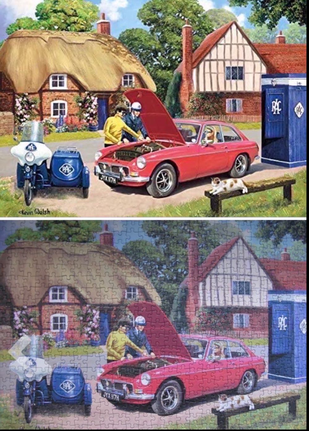 Knights Of The Road - Gibsons puzzle collectible [Barcode 5012269050318] - Main Image 4