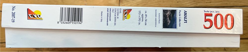 Amalfi - CVC puzzle collectible [Barcode 8032605550194] - Main Image 2