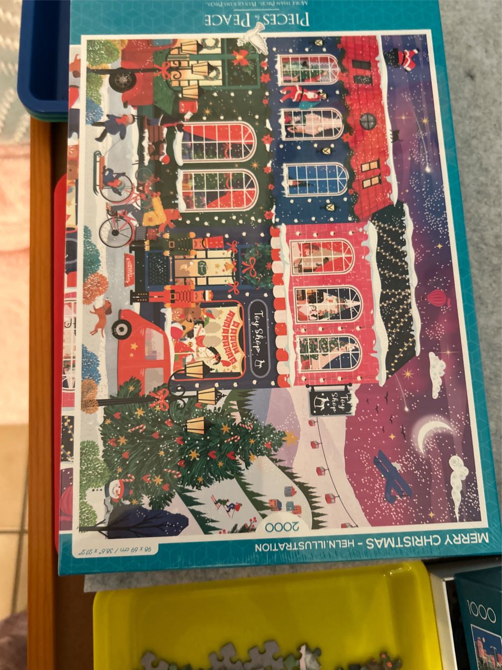 Merry Christmas - Pieces & Peace puzzle collectible [Barcode 3667232002676] - Main Image 2