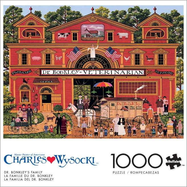 Dr. Bonkley’s Family - Buffalo Games & Puzzles puzzle collectible [Barcode 079346133383] - Main Image 2