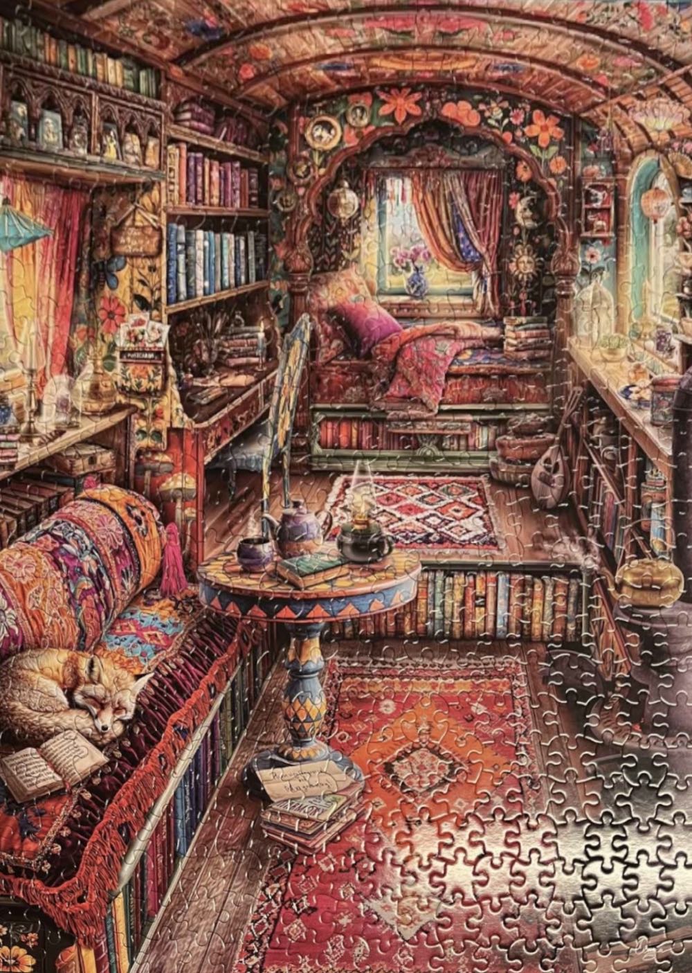 The Traveling Library (Scannen) - Ceaco puzzle collectible - Main Image 3