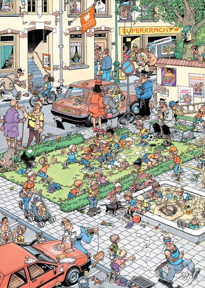 Mb Big Ben Lemonade Stand 1000 Piece Puzzle