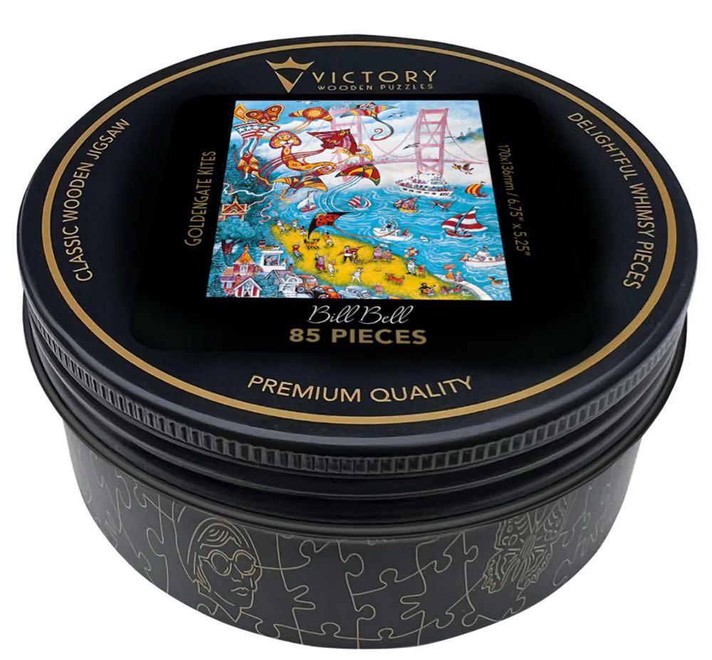 Goldengate Kites - Victory Wooden Puzzles puzzle collectible [Barcode 5056461102826] - Main Image 2