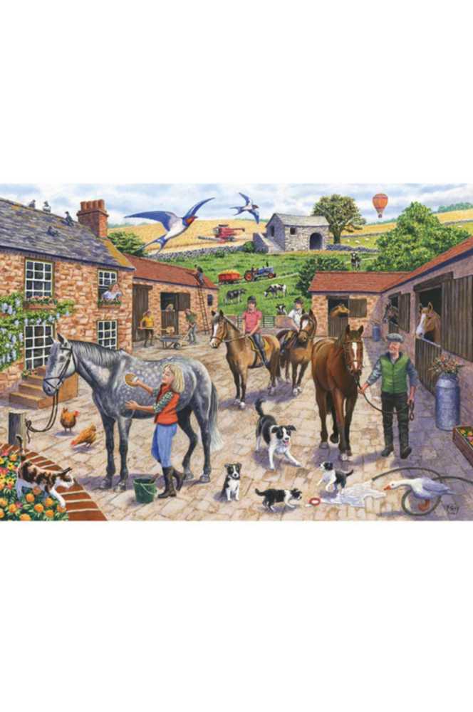 Stable Yard - Otter House puzzle collectible [Barcode 5017680065491] - Main Image 2