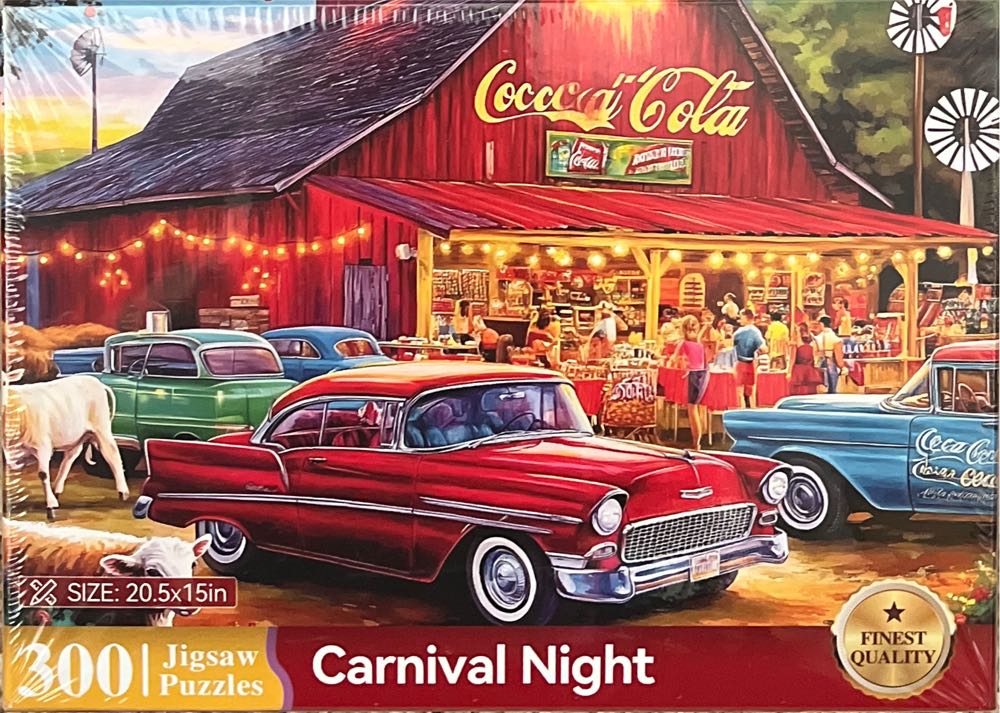 White Christmas Wagon N/A