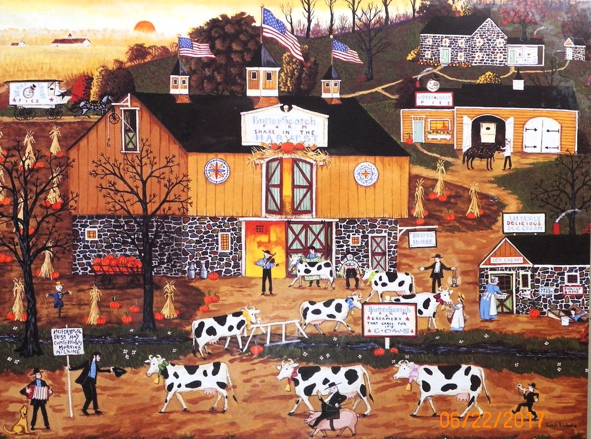 When the Cows Come Home (BAV)🧩 - Bits And Pieces puzzle collectible - Main Image 2
