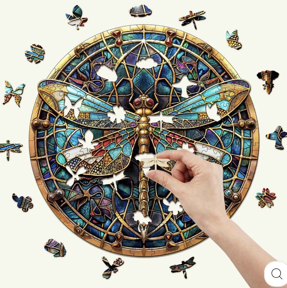 Vintage Dragonfly - Woodbests puzzle collectible - Main Image 4