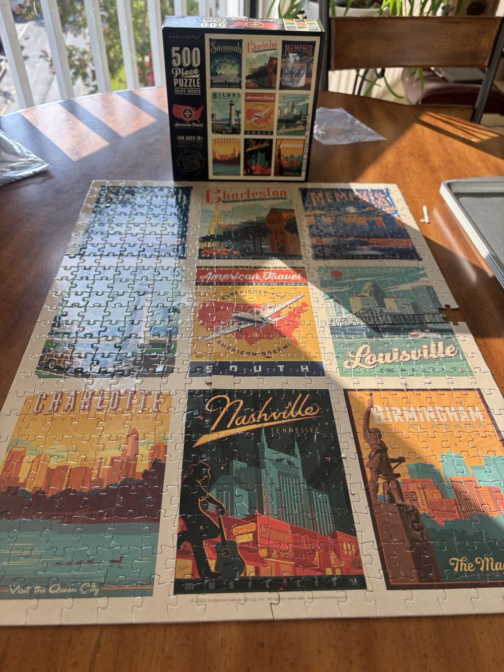 American Travel South  puzzle collectible - Main Image 2