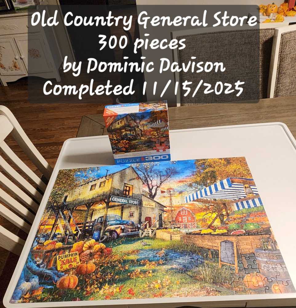 Harvest At The Cabin - Rose Art Brand 🇺🇸 puzzle collectible [Barcode 4895145441896] - Main Image 2