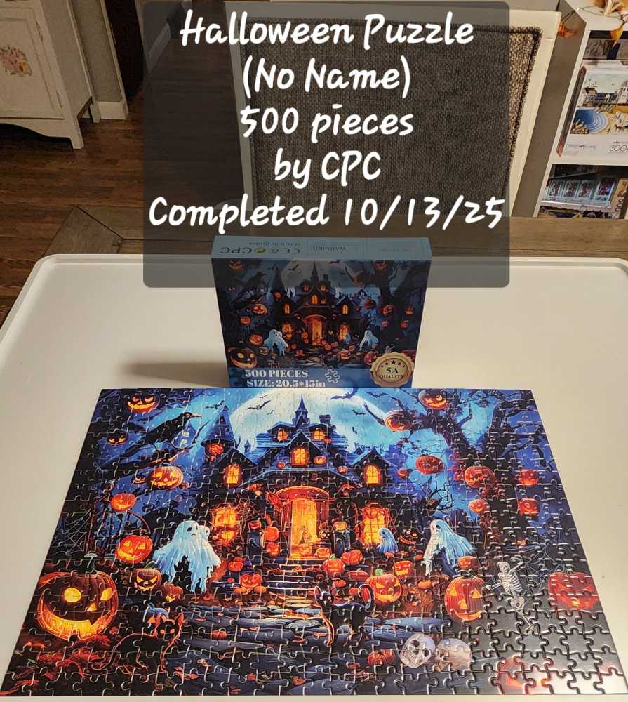 Halloween Puzzle 2 - CE CPC puzzle collectible - Main Image 3