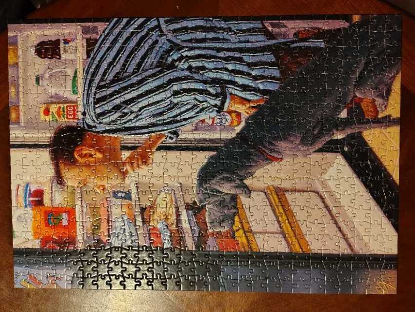 Midnight Snack - Buffalo puzzle collectible [Barcode 079346036417] - Main Image 4