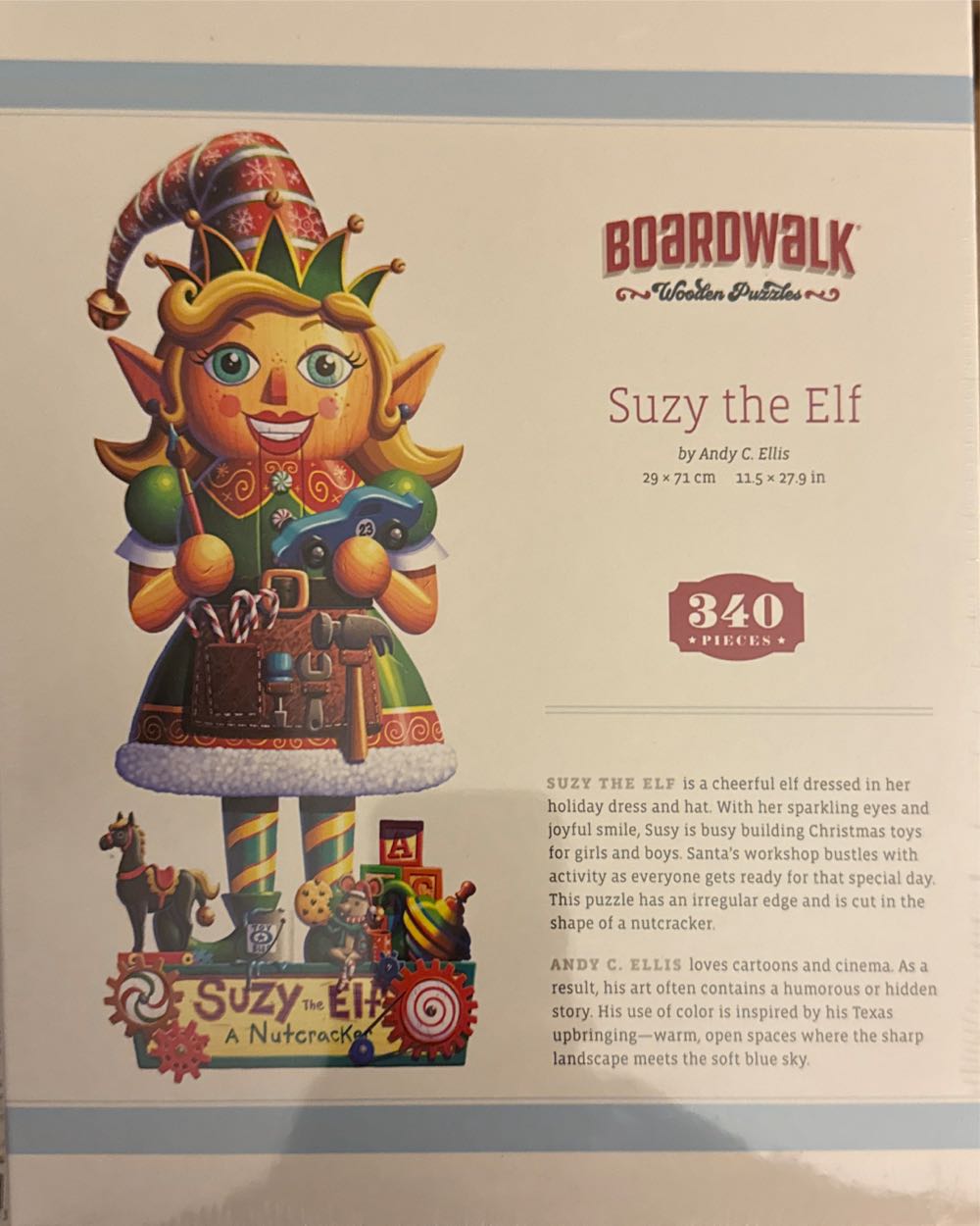 Suzy The Elf  puzzle collectible [Barcode 671095130134] - Main Image 2