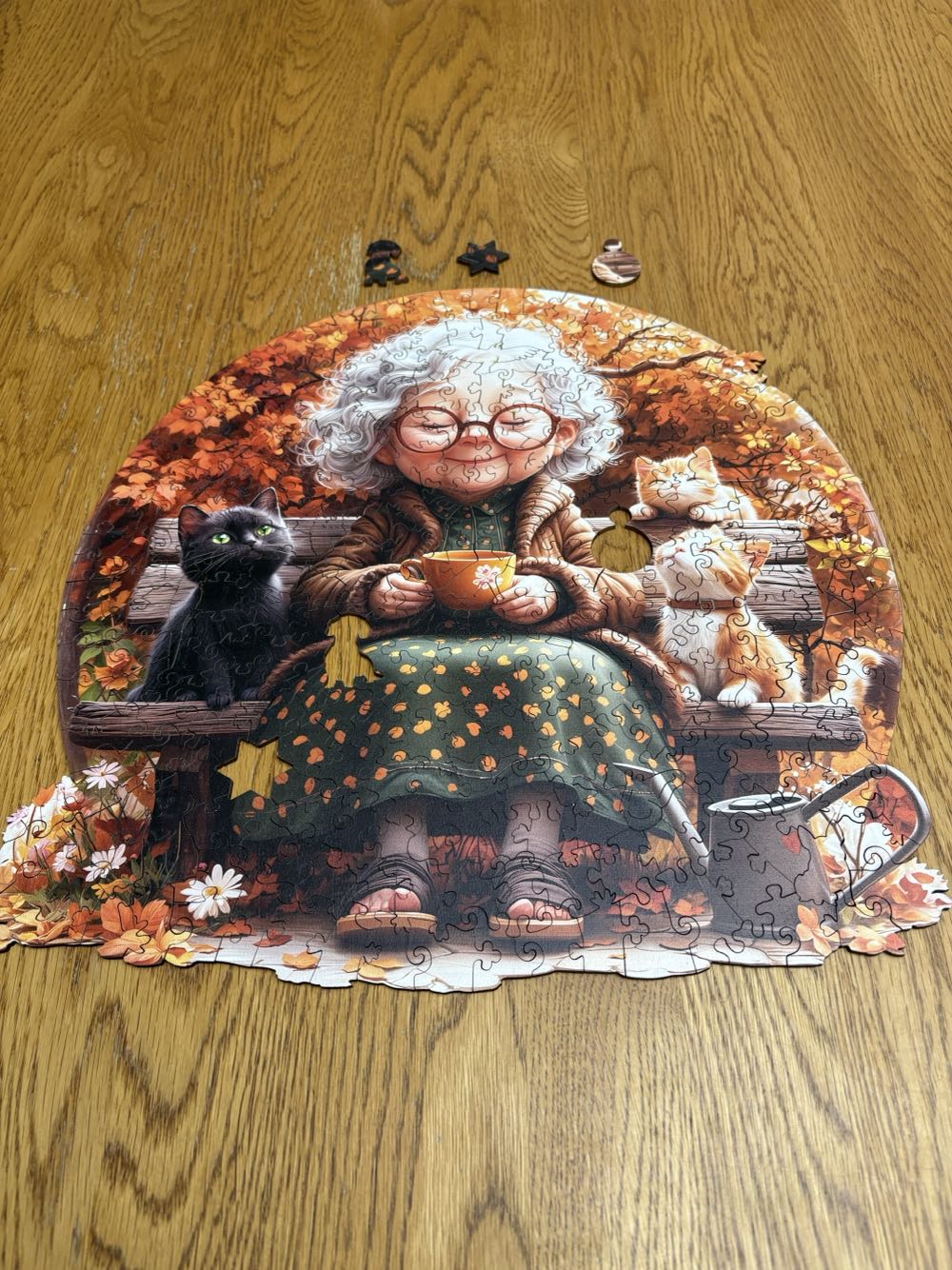 Wooden Charming Afternoon - Wooden Puzzle puzzle collectible - Main Image 4