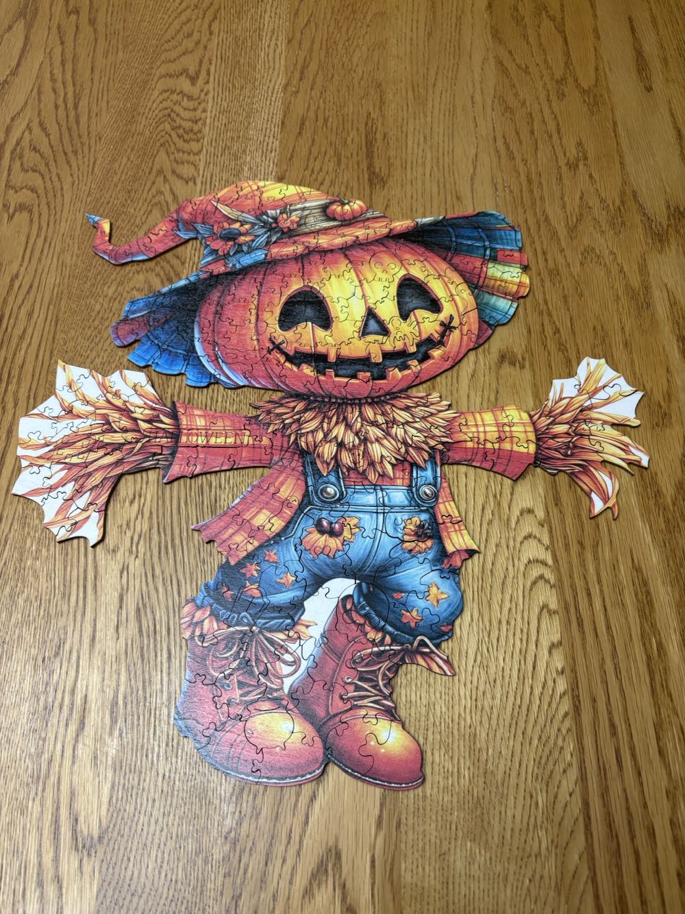 Wooden Scarecrow - Wooden Puzzle puzzle collectible - Main Image 3