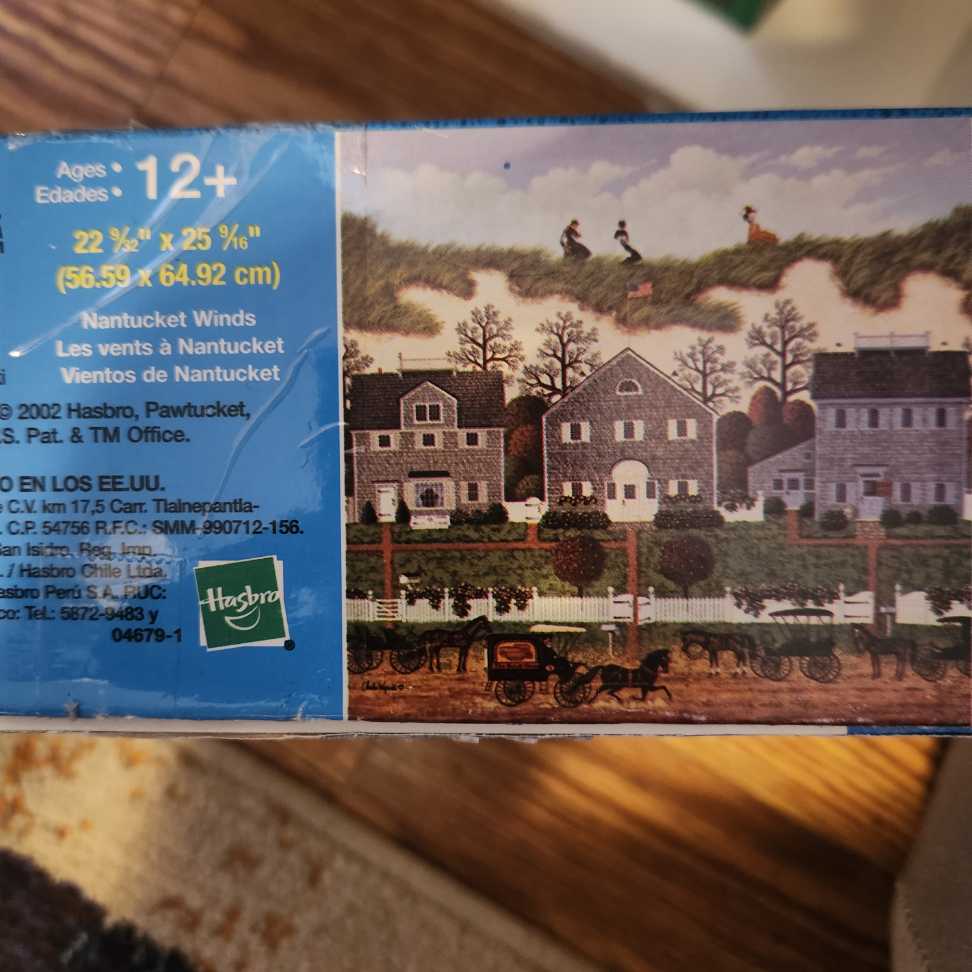 Nantucket Winds Americana - Charles Wysocki Americana puzzle collectible - Main Image 2