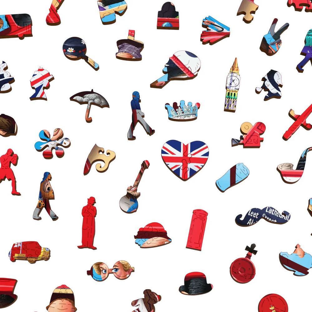 Double Decker Bus - Boardwalk Puzzle Company puzzle collectible - Main Image 3