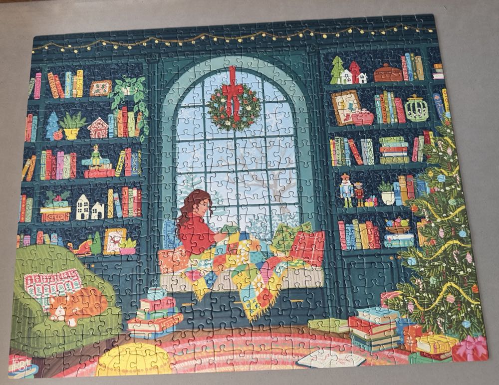 Christmas Nook✅🚫 - Boardwalk Puzzle Company puzzle collectible [Barcode 671095006835] - Main Image 2