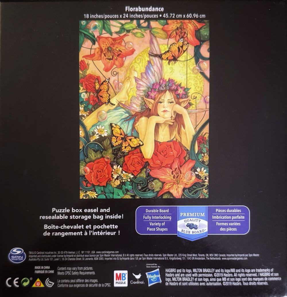Florabundance - Milton Bradley puzzle collectible - Main Image 3