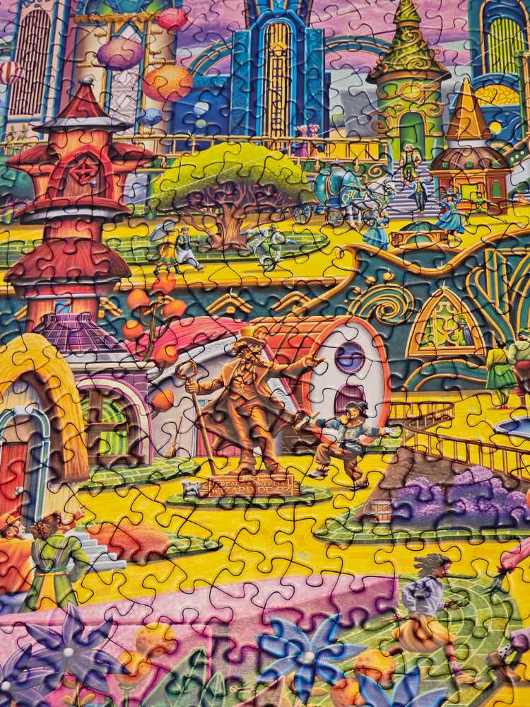 The Marvelous Land Of Oz -From Cheryl - Boardwalk Puzzle Company puzzle collectible [Barcode 671095106788] - Main Image 3