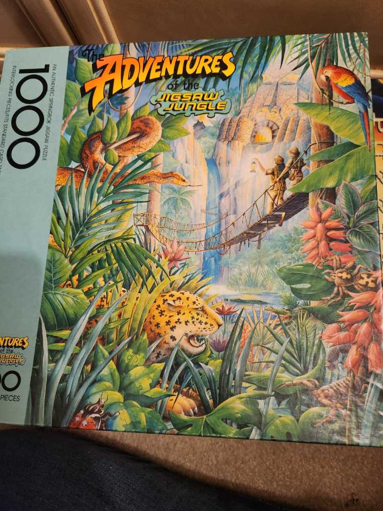 The Adventures Of The Jigsaw Jungle - Springbok puzzle collectible - Main Image 2