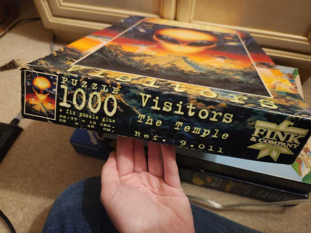 Visitors: The Temple - Fink & Company, Inc. puzzle collectible [Barcode 094594090110] - Main Image 2