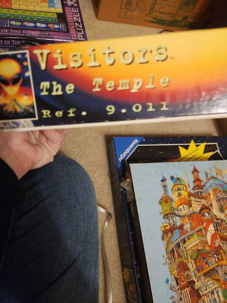 Visitors: The Temple - Fink & Company, Inc. puzzle collectible [Barcode 094594090110] - Main Image 4