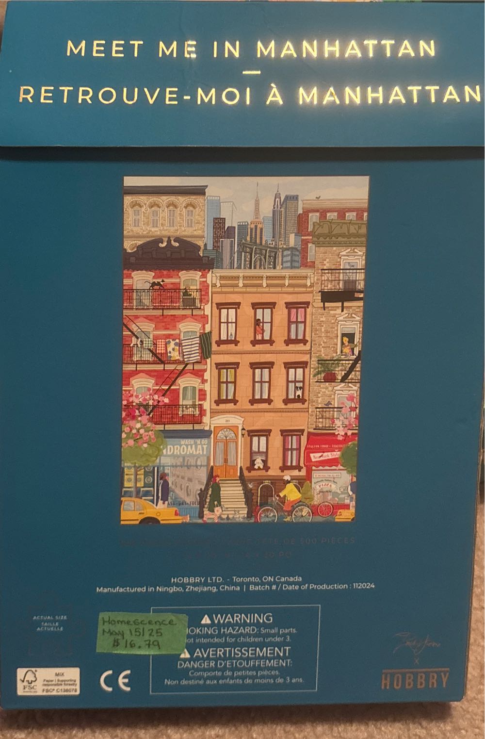 Meet Me In Manhattan - Hobbry puzzle collectible - Main Image 2