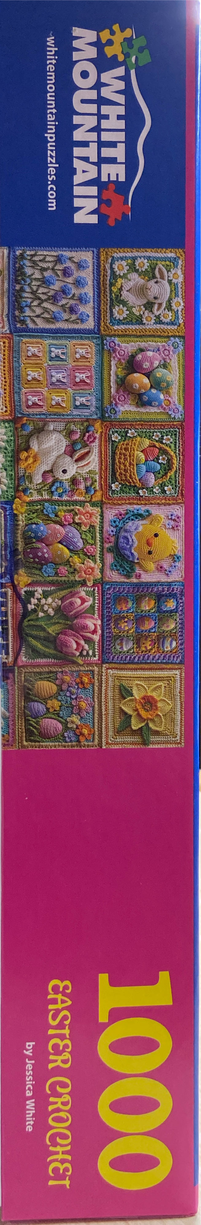 Easter Crochet - White Mountain puzzle collectible [Barcode 724819269365] - Main Image 3