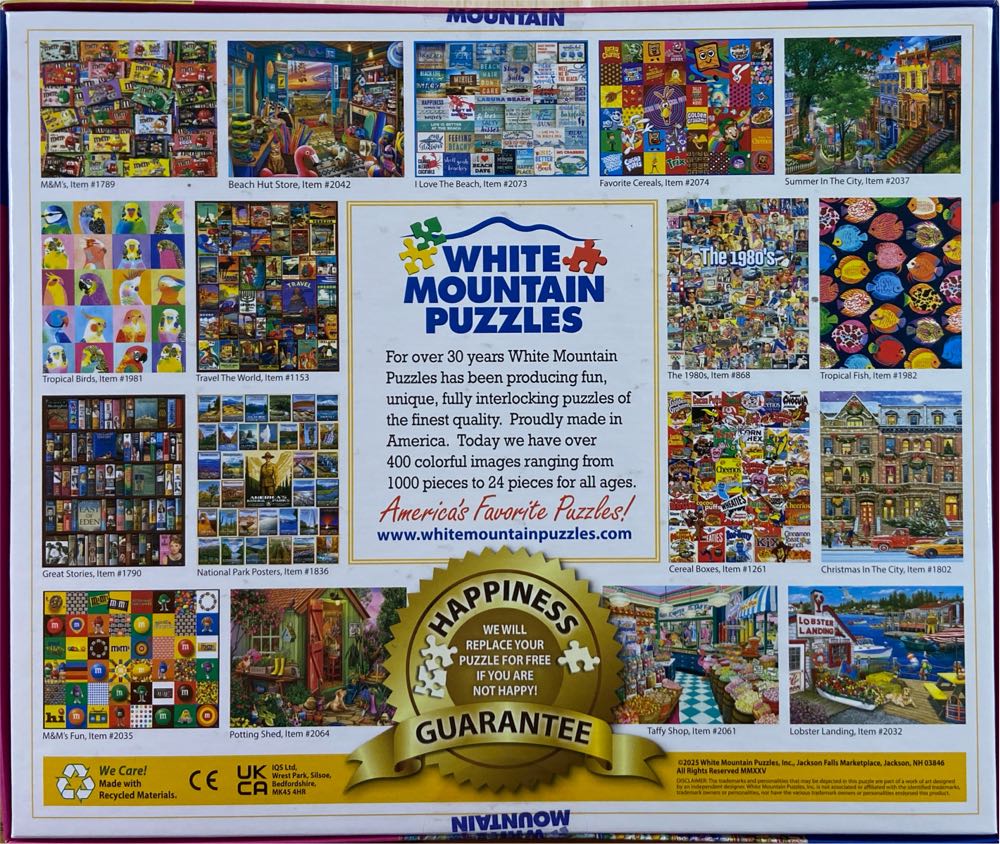 Easter Crochet - White Mountain puzzle collectible [Barcode 724819269365] - Main Image 4