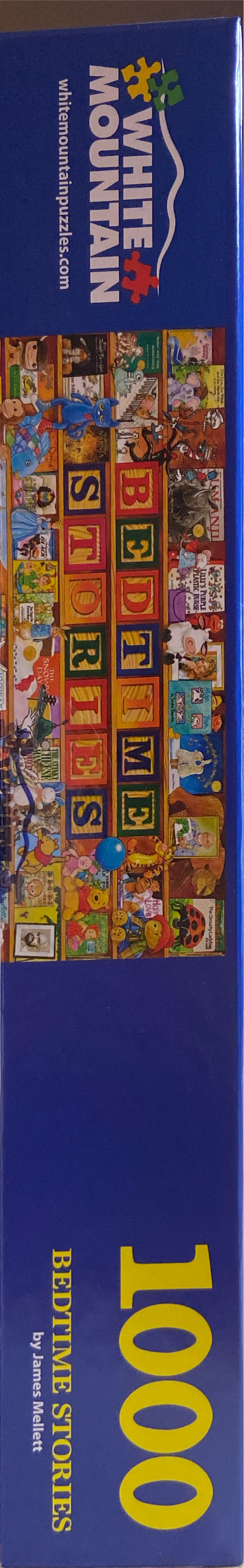 Collage Books: Bedtime stories - White Mountain puzzle collectible [Barcode 724819269914] - Main Image 3