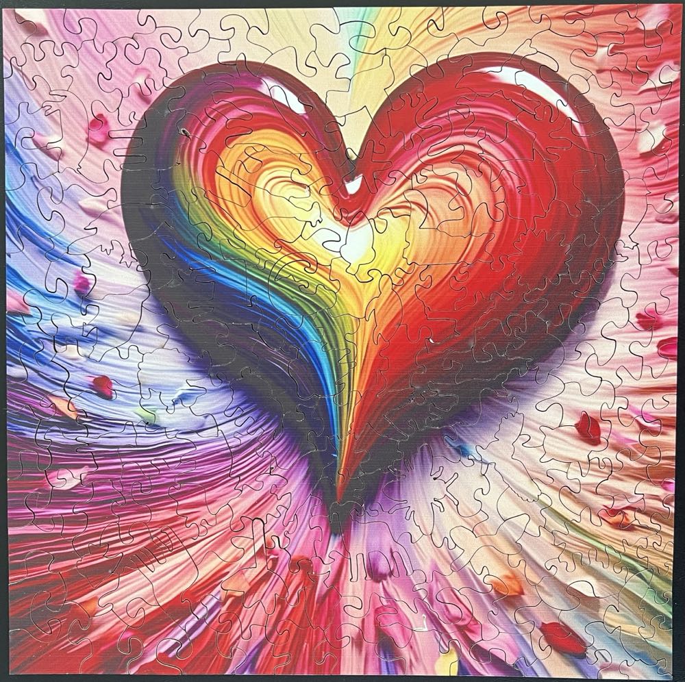 Colorful Heart - 1020, 2/14/26 - Unknown puzzle collectible - Main Image 2