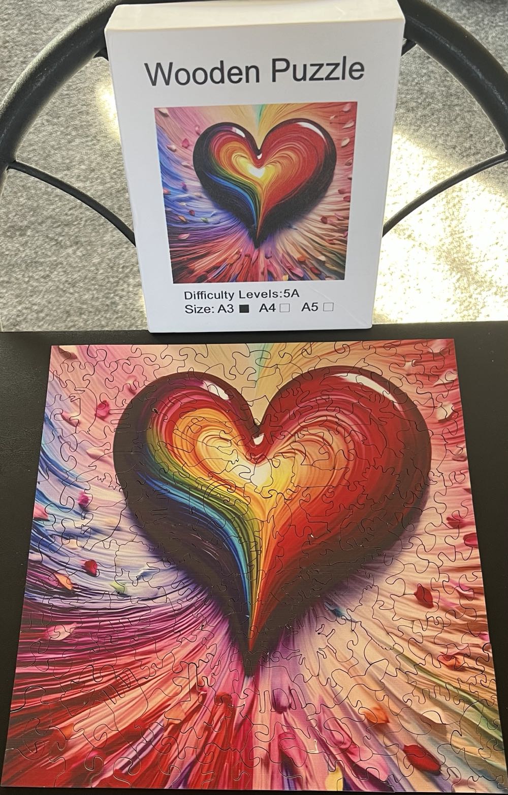 Colorful Heart - 1020, 2/14/26 - Unknown puzzle collectible - Main Image 3