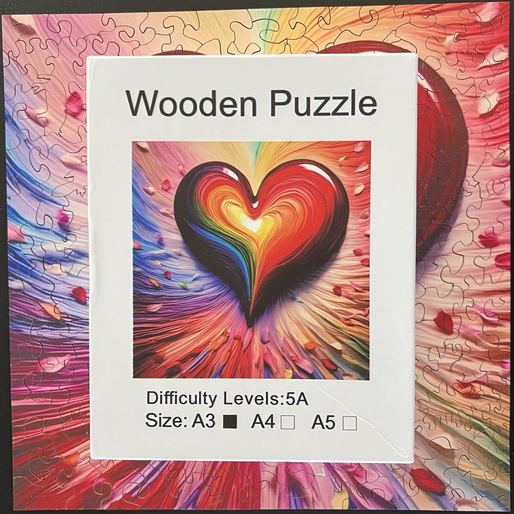 Colorful Heart - 1020, 2/14/26 - Unknown puzzle collectible - Main Image 4