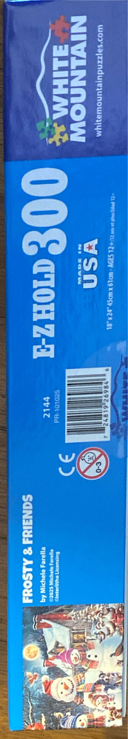Frosty & Frieinds - White Mountain puzzle collectible - Main Image 2